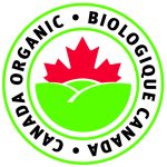 Canada Organic logo. Rigorous inspections and audits for traceability and transparency.